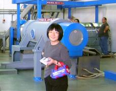 オリーブオイルの遠心分離機